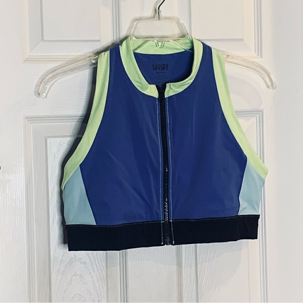 Solid & Striped Color-Block Stretch Sports Bra Si… - image 3